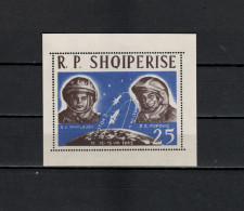 Albania 1963 Space, Vostok 3 And 4, S/s MNH -scarce- - Europe