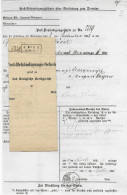 Preussen 1862, Gedruckter Post Behändigungs Schein M. Klarem R2 Cosel..  - Briefe U. Dokumente