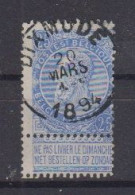 BELGIË - OPB - 1893/1900 - Nr  - 60 T1 L (DIXMUDE) - COBA  +2.00 € - 1893-1900 Barba Corta