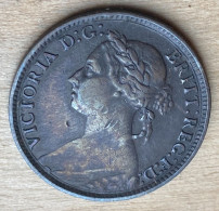 1891 Great Britain Bronze Coin Farthing,KM#753,7270 - Andere & Zonder Classificatie