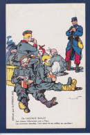 CPA 1 Euro Militaria Gernany Kaiser Caricature Allemagne Germany Prix De Départ 1 Euro Non Circulée - Satiriques