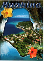 CPM - ÎLE HUAHINE - Vue Aérienne ....Edition Pacific Promotion - Polinesia Francese
