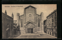 Cartolina Verona, Basilica S. Anastasia  - Verona