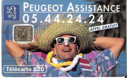 France: France Telecom 07/93 F388A Peugeot Assistance - 1993