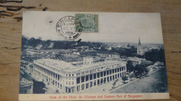 View Of The Hotel De L'Europe And Eastern Part Of SINGAPORE ................ BE-18295 - Singapour