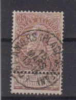 BELGIË - OPB - 1893/1900 - Nr  - 60 T1 L (ANVERS (PLACE-St-JEAN) ) - COBA  +1.00 € - 1893-1900 Fijne Baard