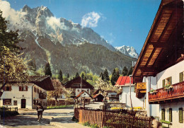 Zugspitzdorf Grainau Gegen Gr. U. Kl. Waxenstein Und Zugspitze - Zugspitze