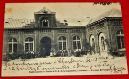 JOLIMONT  -  Etablissement Des Soeurs De N. D. De La Compassion - Une Cour De L'Hospice    -  1904  - - La Louviere