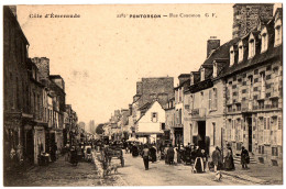 CPA 50 - PONTORSON (Manche) - 2282. Rue Couesnon - G.F. (animée) - Pontorson