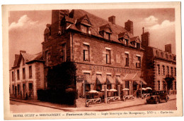 CPA 50 - PONTORSON (Manche) - Hôtel Ouest Et Montgomery - Logis Historique Des Montgomery, XVIe S. - Curiosités - Pontorson