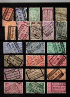 BELGIQUE    -    1923 /  31.     LOT  De  22 Colis Postaux  Oblitérés. - Usati