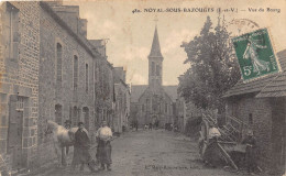 35-NOYAL-SOUS-BAZOUGES- VUE DU BOURG - Autres & Non Classés