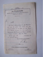 ARCIS-SUR-AUBE. AUBE. "LA FRATERNELLE. SOCIETE MIXTE DE TIR ET DE GYMNASTIQUE". PROGRAMME DE SOIREE.  100_3663 - Programma's