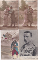 LOT  342  CPA  MILITARIA PATRIOTIQUES  ET CPSM GRAND FORMAT THEMES DIVERS - 100 - 499 Postcards