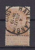 BELGIË - OPB - 1893/1900 - Nr  - 62 T1 L (HAVELANGE) - COBA  +2.00 € - 1893-1900 Barba Corta