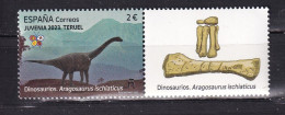 SPAIN-2023-DINOSAUR-BONES--MNH- - Unused Stamps