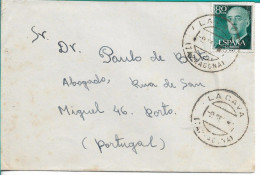 Spain , LA CAVA ( TERRAGONA ) Postmark , 1955 General Franco 80 Cts Stamp - Autres & Non Classés