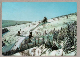 A5385} BRD  - AK: Oberwiesenthal / Sprungschanze - Oberwiesenthal