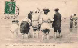 FRANCE - Le Croisic - Trains De Plaisir - Un Dimanche à La Mer - Animé - Carte Postale Ancienne - Le Croisic