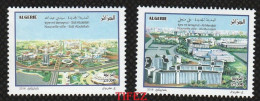 Année 2018-N°1796/1797 Neufs**MNH : Nouvelles Villes : Sidi Abdallah (Alger) - Ali Mendjeli (Constantine) - Algeria (1962-...)