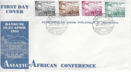 Postzegels > Azië > Indonesië  Fdc Asiatic-African Conference (16861) - Indonesië