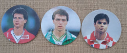 POG 018, Lot De 3 Pogs Snickers Panini Football - Andere & Zonder Classificatie