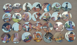 POG 005, Lot De 28 Pogs Avimage Toys McDonalds Oixr Disney - Andere & Zonder Classificatie