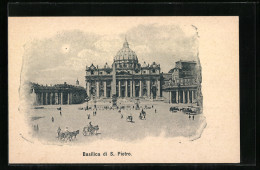 AK Roma, Basilica Di S. Pietro  - Vatikanstadt