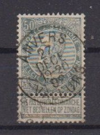 BELGIË - OPB - 1893/1900 - Nr  - 63 T1 L (ANVERS/VALEURS) - COBA  +2.00 € - 1893-1900 Schmaler Bart