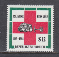 Austria 1988 - 125 Years International Red Cross, Mi-Nr. 1920, MNH** - Neufs