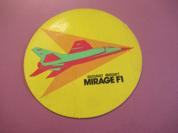 Militaria/ Auto-Collant D'époque/ MIRAGE F1 / Dassault-Breguet/ TaKtik/Vers 1975-1985         AV41 - Fliegerei