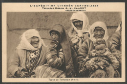 Carte P ( Expédition Citroen / Types Du Turkestan Chinois ) - Chine