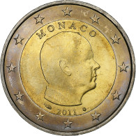 Monaco, Albert II, 2 Euro, 2011, Paris, Bimétallique, SPL, KM:195 - Monaco