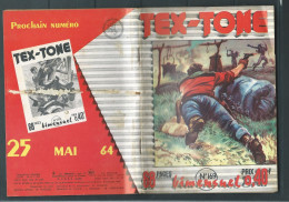 Bd " Tex-Tone  " Bimensuel N° 169 "  Une Caisse Vide  "      , DL  2è Tri. 1964 - BE- RAP 0802 - Petit Format