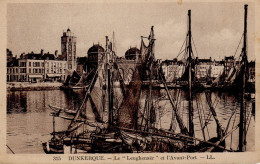 Dunkerque Le Leughenaer Et L'avant Port ( Cale Des Pêcheurs , Bateau De Pêche , Minck... - Dunkerque