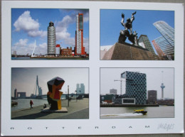 HOLLAND NETHERLAND ROTTERDAM CITY MULTI VIEW KARTE POSTCARD CARTOLINA ANSICHTSKARTE CARTE POSTALE POSTKARTE CARD - Rotterdam