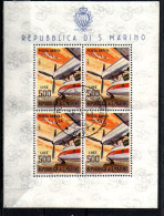 1965 - San Marino BF 37 500 Lire Aereo         ---- - Oblitérés