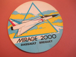 Militaria/ Auto-Collant D'époque/ MIRAGE 2000/ Dassault-Breguet/ TaKtik/Vers 1975-1985         AV46 - Fliegerei