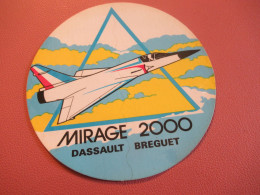 Militaria/ Auto-Collant D'époque/ MIRAGE 2000/ Dassault-Breguet/ TaKtik/Vers 1975-1985         AV46 - Aviation