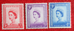 READ  WILDING Watermark ISLE Of MAN (Mi 1 2 3) 1958 1964 1966 POSTFRIS MNH ** ENGLAND GRANDE-BRETAGNE GB GREAT BRITAIN - Isola Di Man