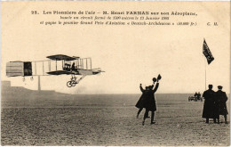 PC AVIATION PILOTE HENRI FARMAN AÉROPLANE (a54461) - Aviateurs