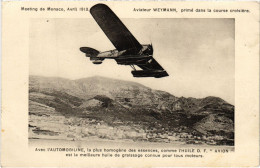 PC AVIATION PILOTE WEYMANN MEETING DE MONACO (a54365) - Aviateurs