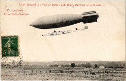 PC AVIATION DIRIGÉABLE LA VILLE DE PARIS (a54235) - Zeppeline