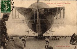 PC AVIATION ZEPPELIN ATTERRISSAGE LUNEVILLE (a54172) - Luchtschepen