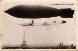 PC AVIATION DIRIGÉABLE LA VILLE DE PARIS (a54070) - Dirigibili