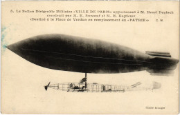 PC AVIATION DIRIGÉABLE LA VILLE DE PARIS (a54062) - Zeppeline