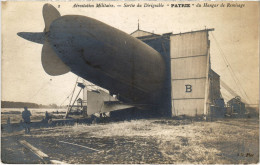 PC AVIATION DIRIGÉABLE PATRIE HANGAR REMISAGE (a54036) - Zeppeline