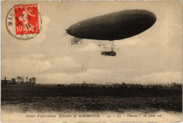 PC AVIATION DIRIGÉABLE FLEURUS AÉROSTATION DE MAUBEUGE (a53948) - Airships