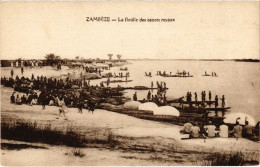 PC ZAMBIA LA FLOTILLE DES CANOTS ROYAUX (a53498) - Zambie