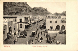 PC YEMEN ADEN MAIN STREET CAMP (a53177) - Yemen